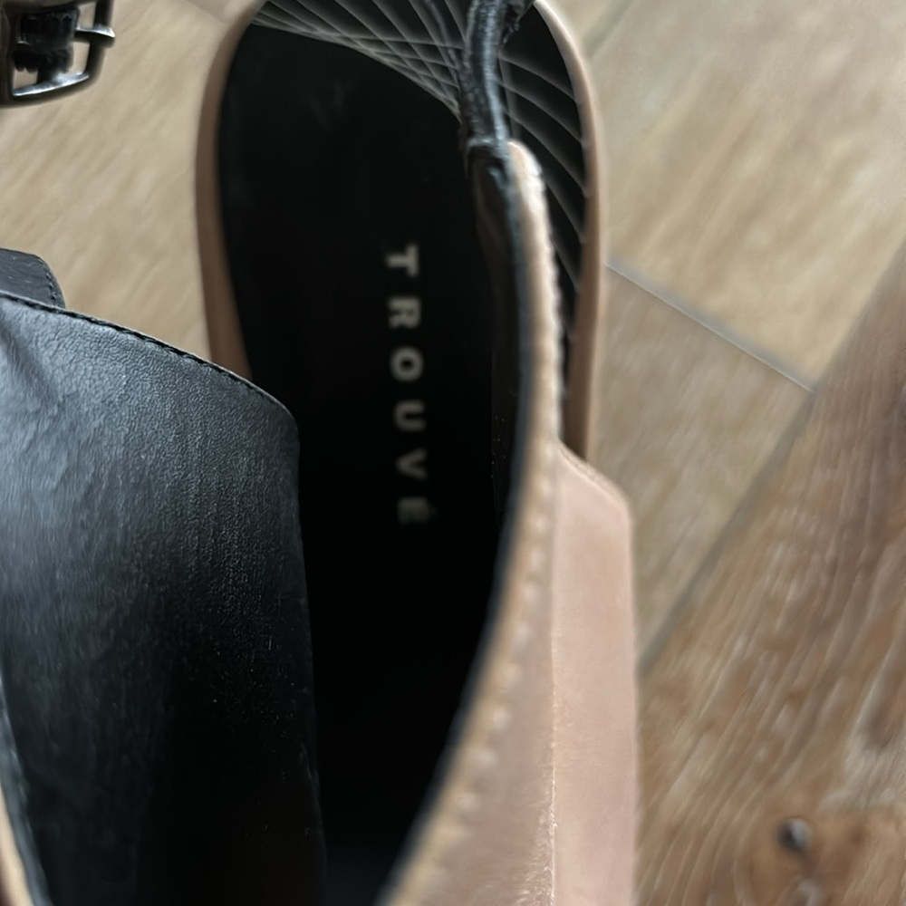 Brand new Trouve black & cream wedges - Picture 3 of 6